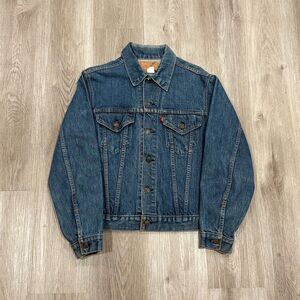 Vintage Levi's Jacket Mens 42 Denim 70505 0217 Trucker Western Made USA Type III
